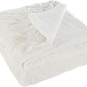 Plaid-Kuscheldecke- pelliccia ecologica 120x150 cm